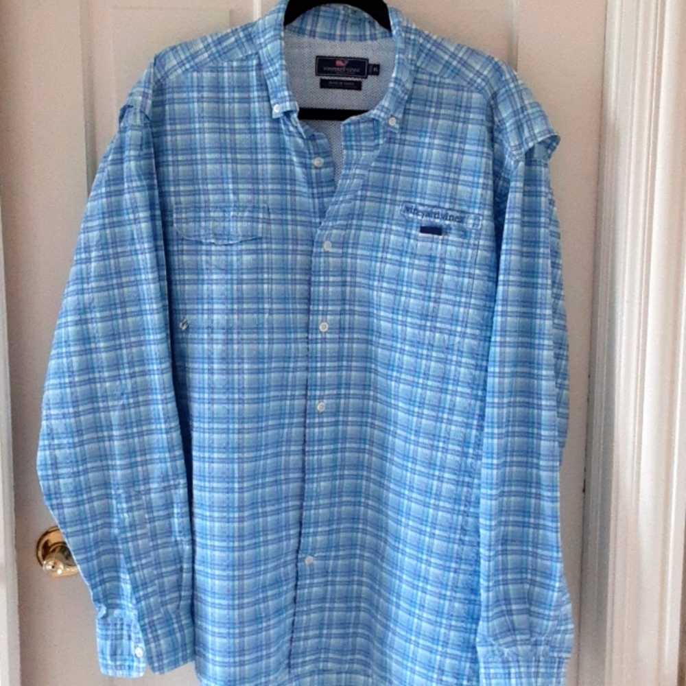 Vineyard Vines fishing shirt